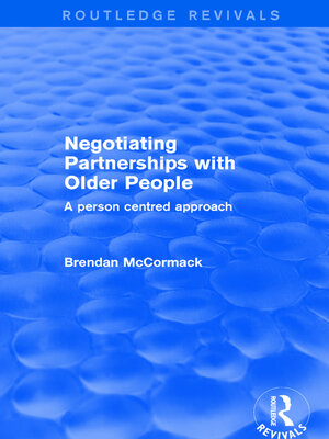 cover image of Negotiating Partnerships with Older People